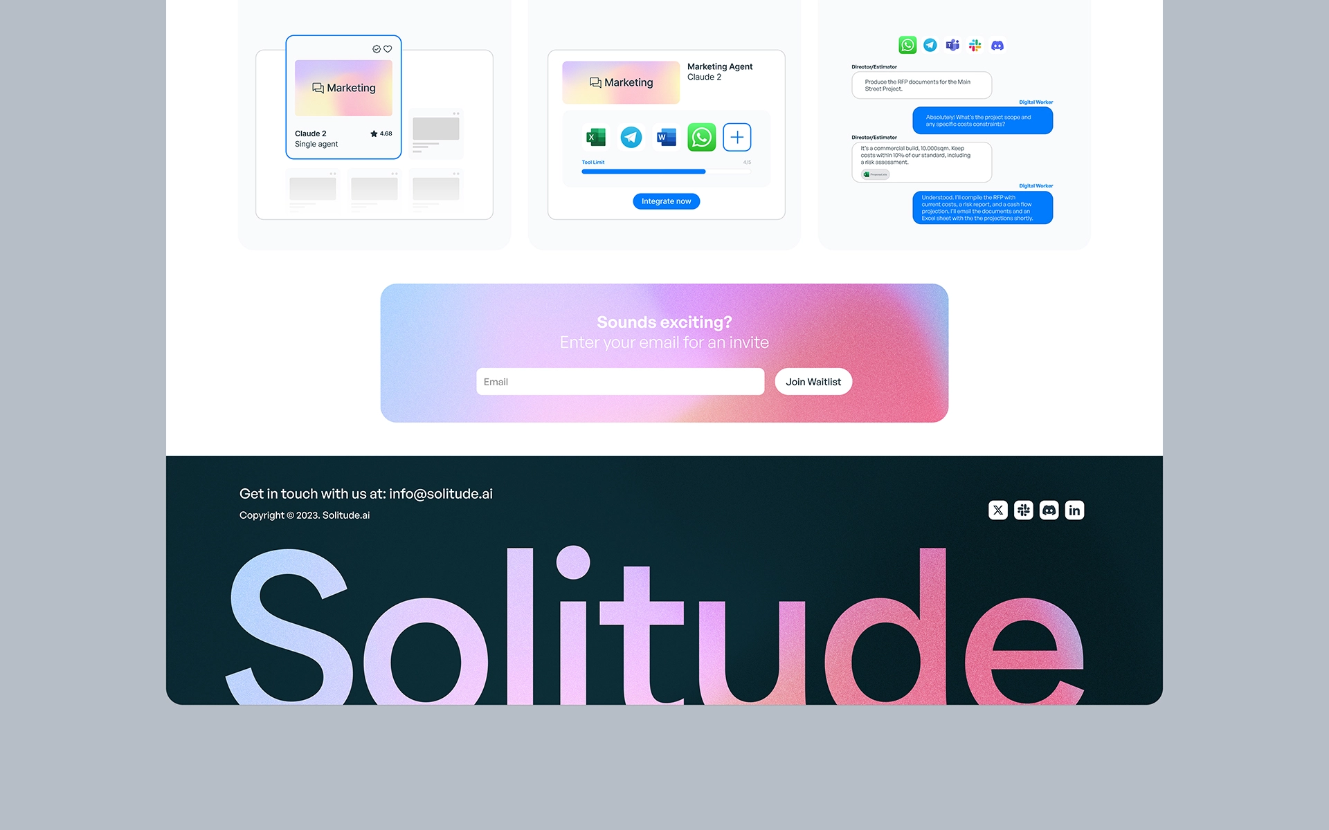 Solitude - Web - UI - Logotype - Branding
