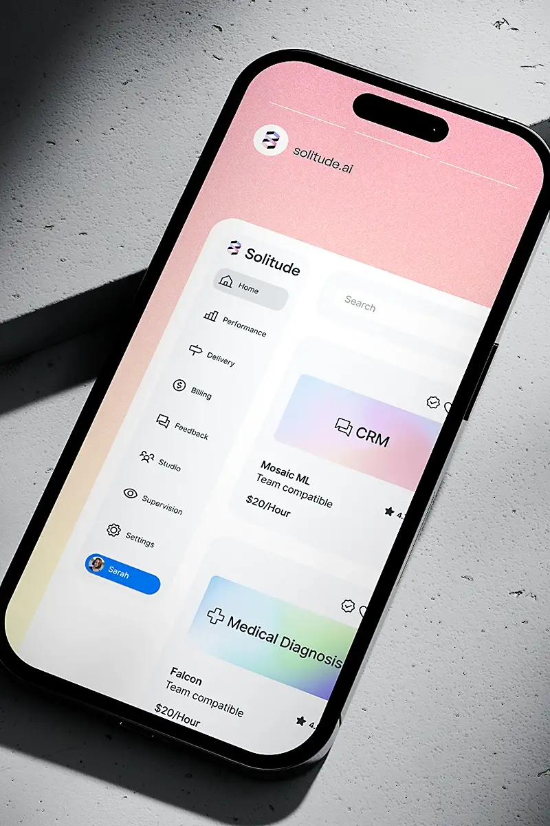 Solitude- Logotype - Web - Brand - UI