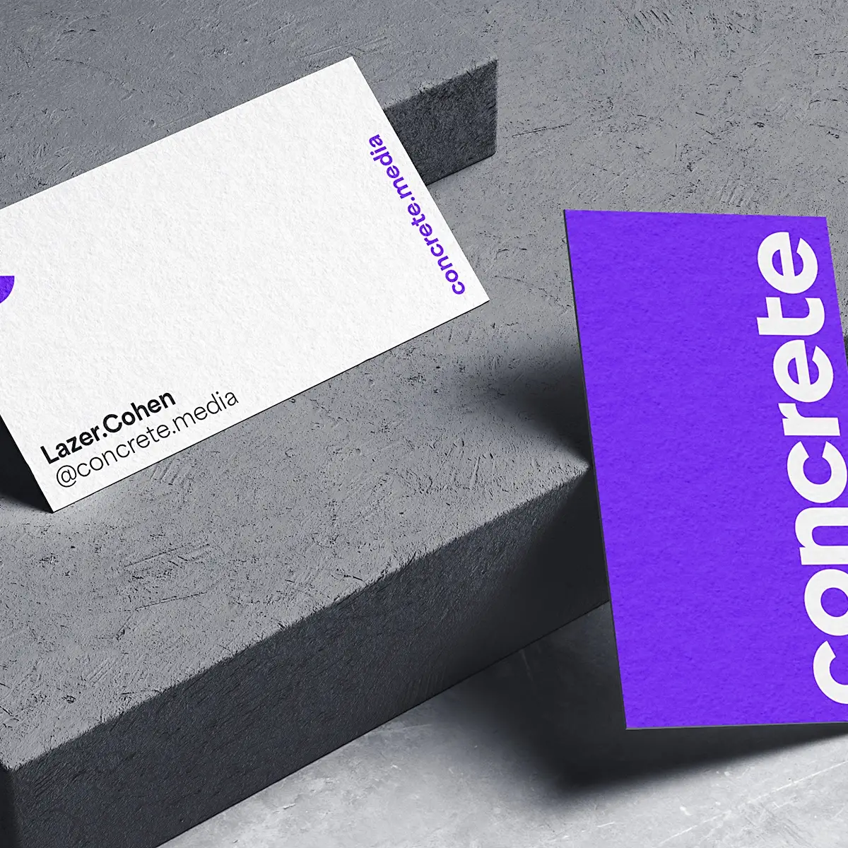 Concrete - Web - UI - Logotype - Branding - Social Media